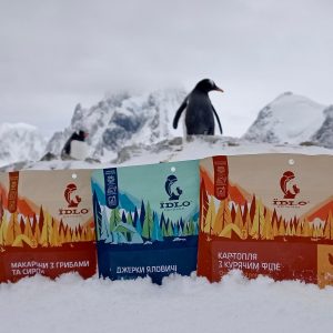 Varm mat är perfekt för uteliv på vintern.