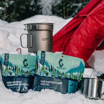 IDLO frystorkad mat för camping.